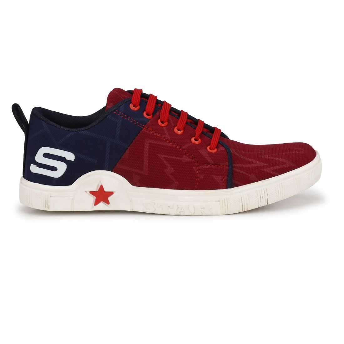 Generic Men Red,Navy,Blue,White Color Canvas