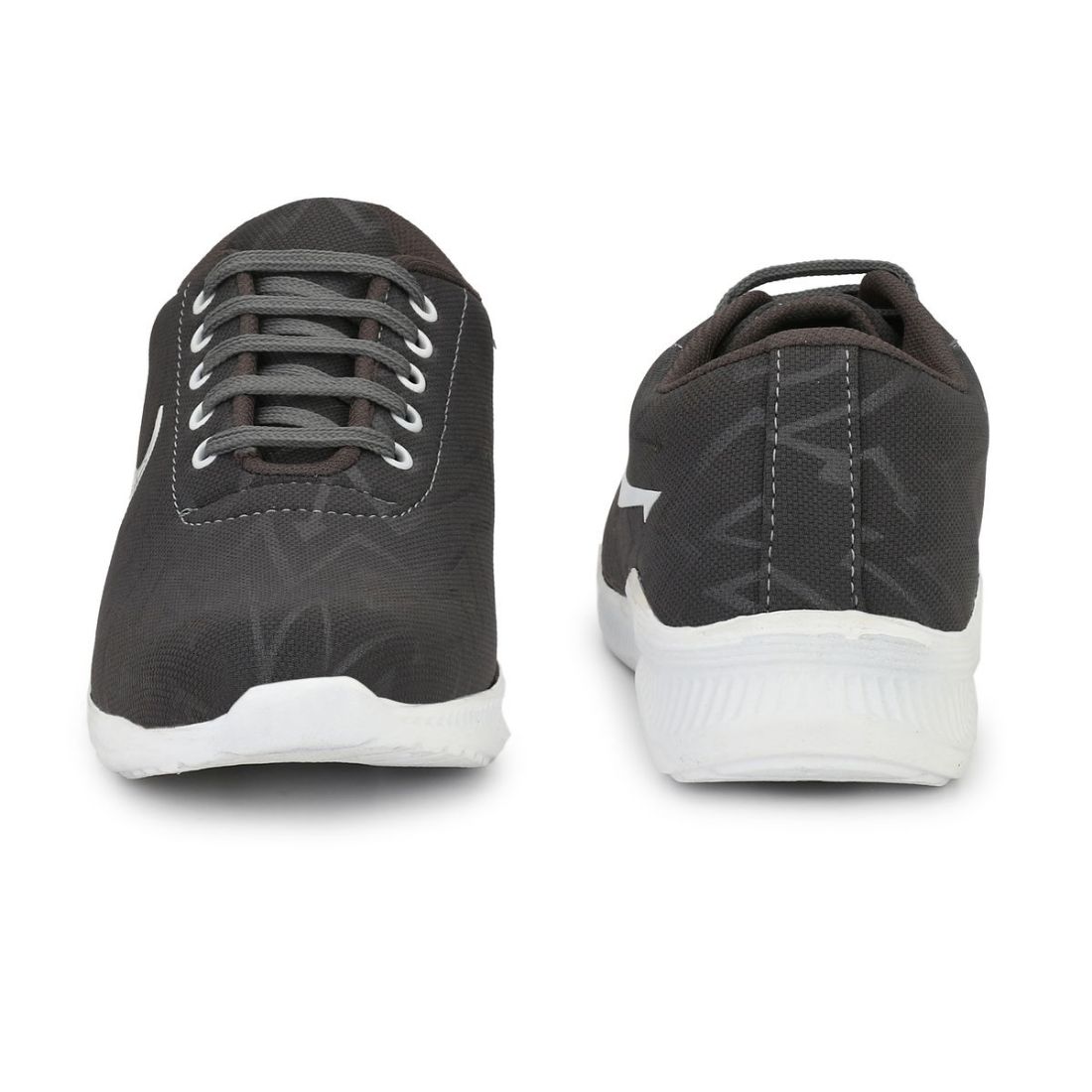 Generic Men Grey,White Color Canvas Material