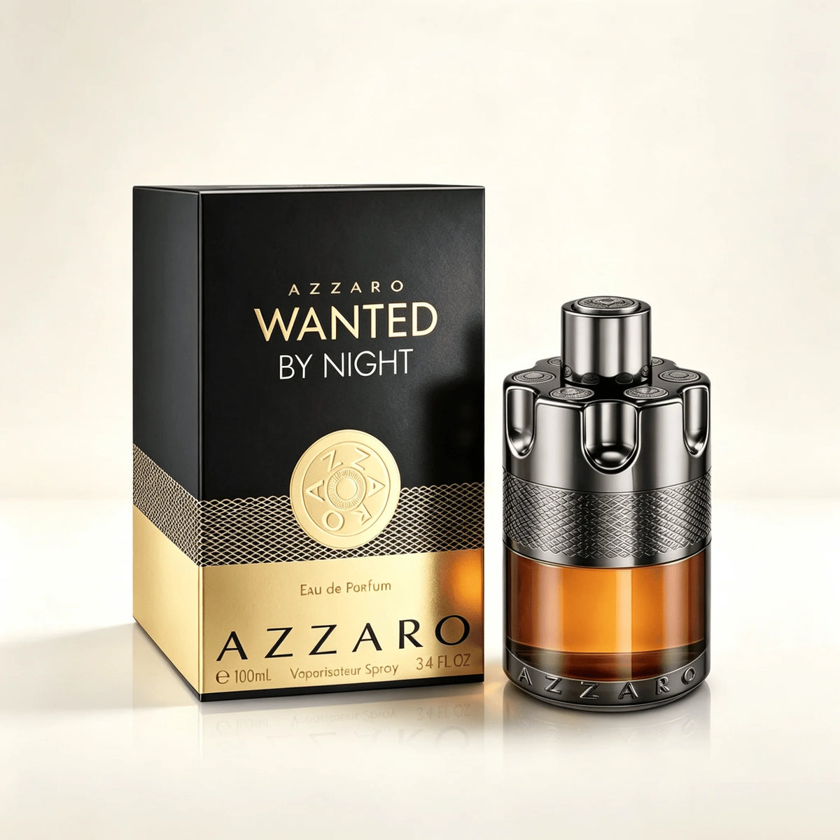 Azzaro The Most Wanted Parfum Unisex Spray 3.3 Fl Oz 100ml Intense Long‑Lasting Woody Fragrance Natural Spray Luxury Perfume Cologne Brand New In Box Premium Fragrance Gift for Men & Women