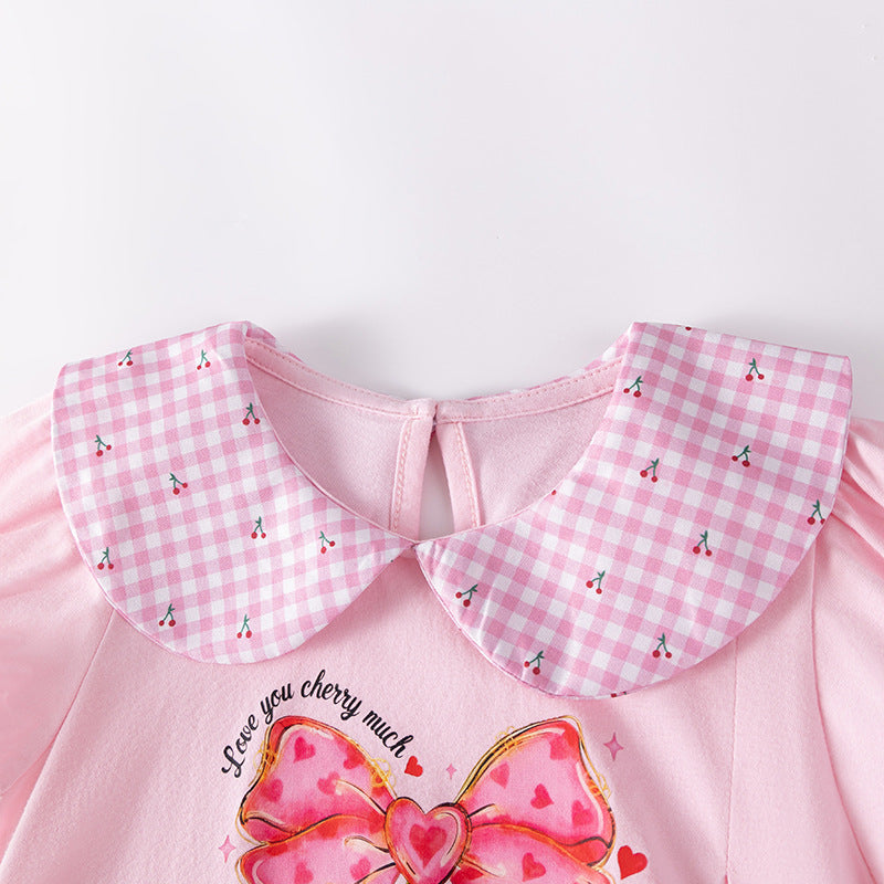 Children's Dress Summer Short Sleeve Kids Dress