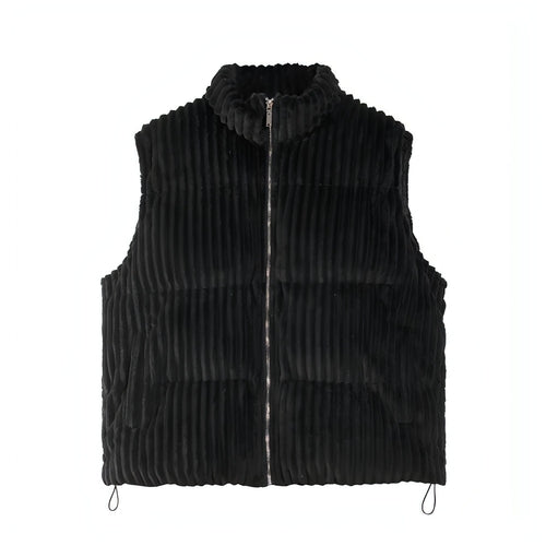 Polar Plush Stand-up Collar Cotton-padded Coat Men's Winter Loose