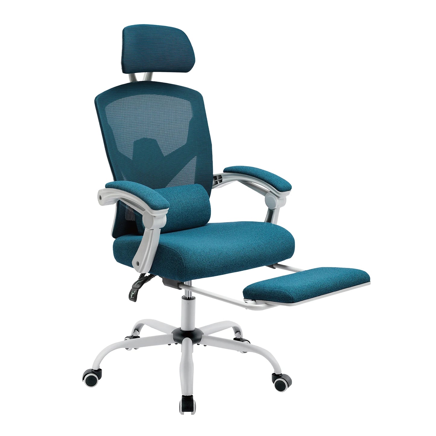 JHK Ergonomic Reclining High Back Mesh Living Room Rocking Gaming Chair Computer Desk Swivel Rolling Lumbar Support Pillow