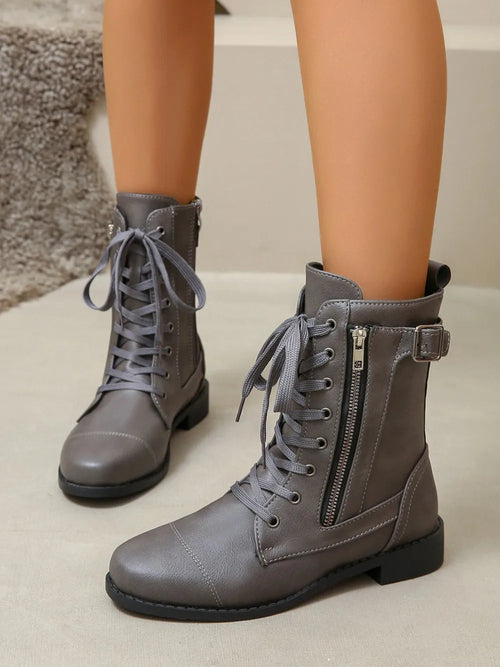 Boot Lover Leather : Lace-Up Boots