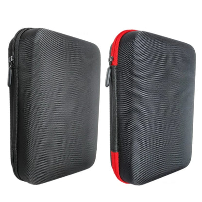 Clearance_Big Earphone Data Storage Bag Oval Square Rectangle Cable  Bags Supersize Zipper Pouch Tech Gadgets Portable Charger U