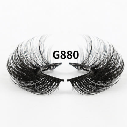 3D Voluminous False Eyelashes 8-Pair Set