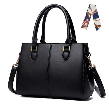 Mid-Aged Women's Bag Elegant Mother's Handbag Lady's Tote Bag