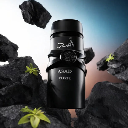Asad Elixir Men EDP Perfume 100ml, Spicy Woody Oriental Long Lasting Arabian Style Fragrance, Masculine Cologne for Daily & Evening Wear