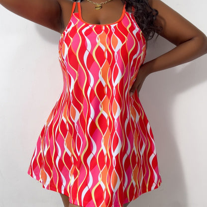 Bikini sexy printed swimsuit