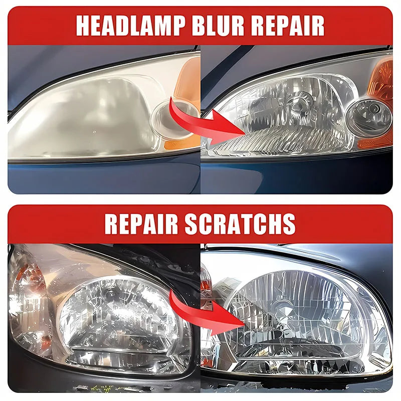 Car Headlight Restoration Polishing Kits Headlamp Repair Kits Car Light Polisher Cleaning Paste Car Paint Care Refurbish Agent