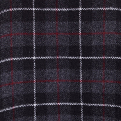 De La Creme MAN Check Design Retro Mod Coat