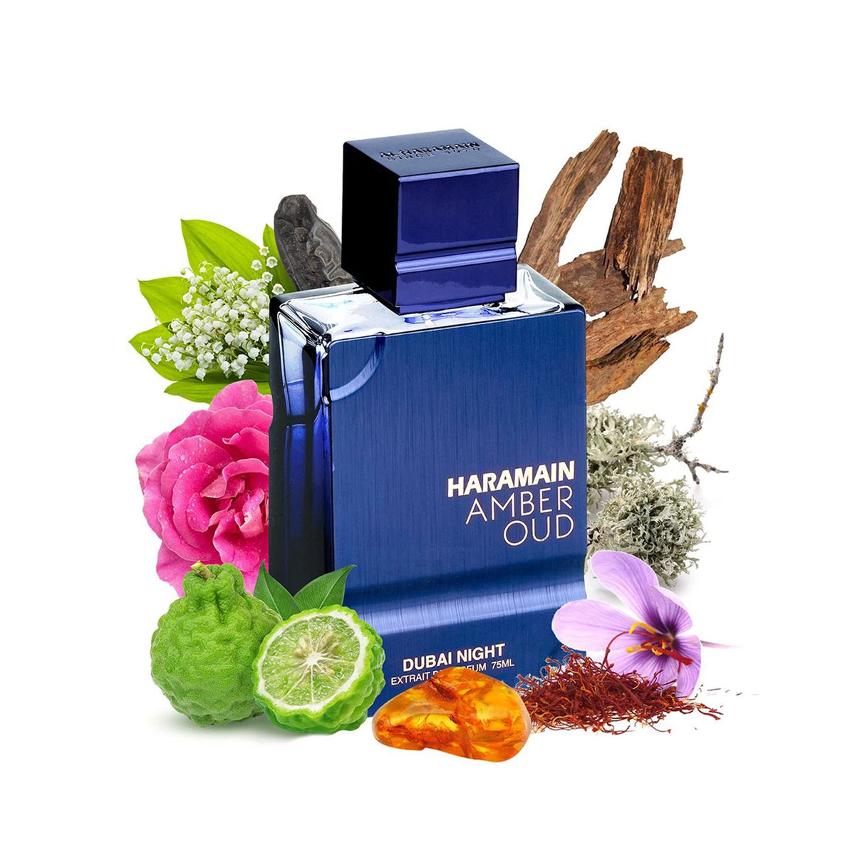 Al Haramain Amber Oud - Dubai Night - Cologne for Men and Women - Bergamot, Tonka Bean Fragrances - Long Lasting Perfume for Men and Women - 2 oz