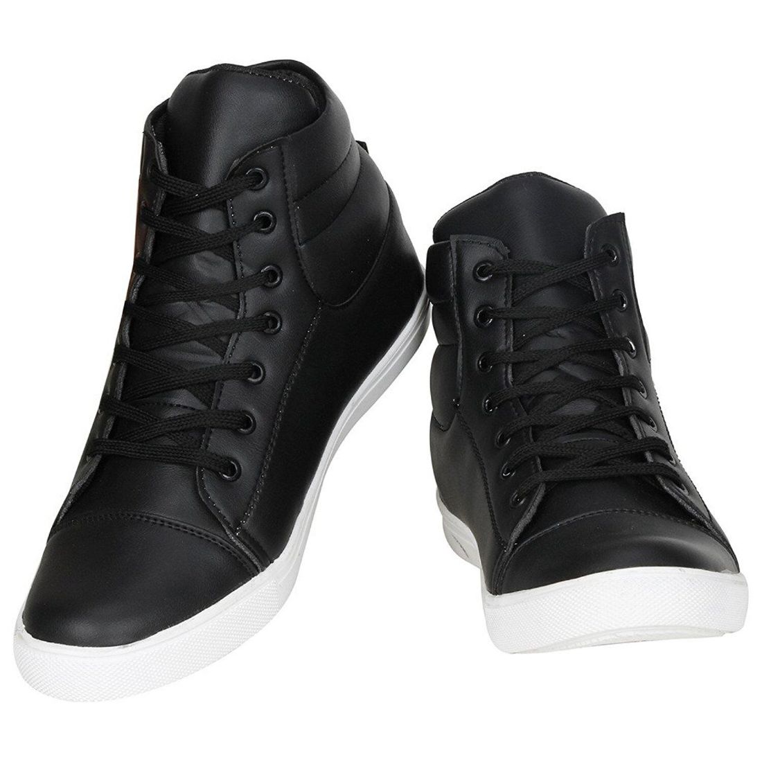 Generic Men Black Color Synthetic Material  Casual