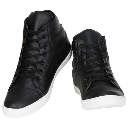 Generic Men Black Color Synthetic Material  Casual