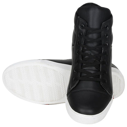 Generic Men Black Color Synthetic Material  Casual
