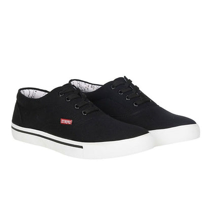 Generic Men Black Color Fabric Material  Casual