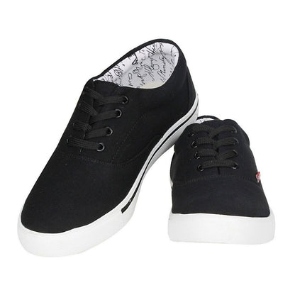 Generic Men Black Color Fabric Material  Casual