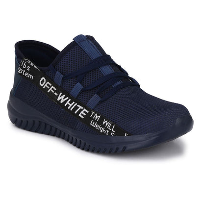 Generic Men Navy Blue Color Mesh Material  Casual