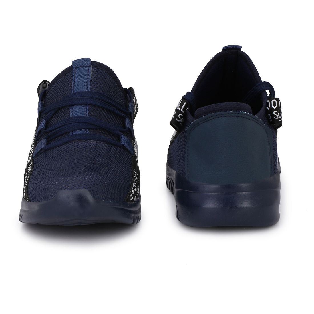 Generic Men Navy Blue Color Mesh Material  Casual