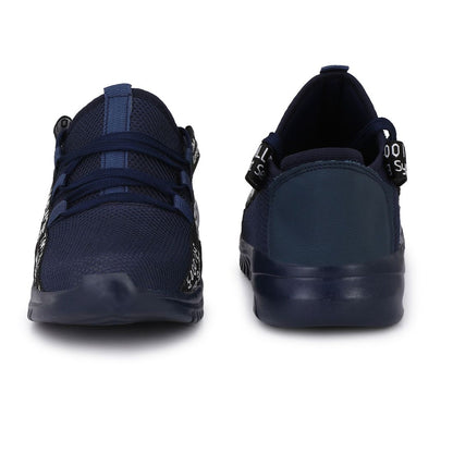 Generic Men Navy Blue Color Mesh Material  Casual