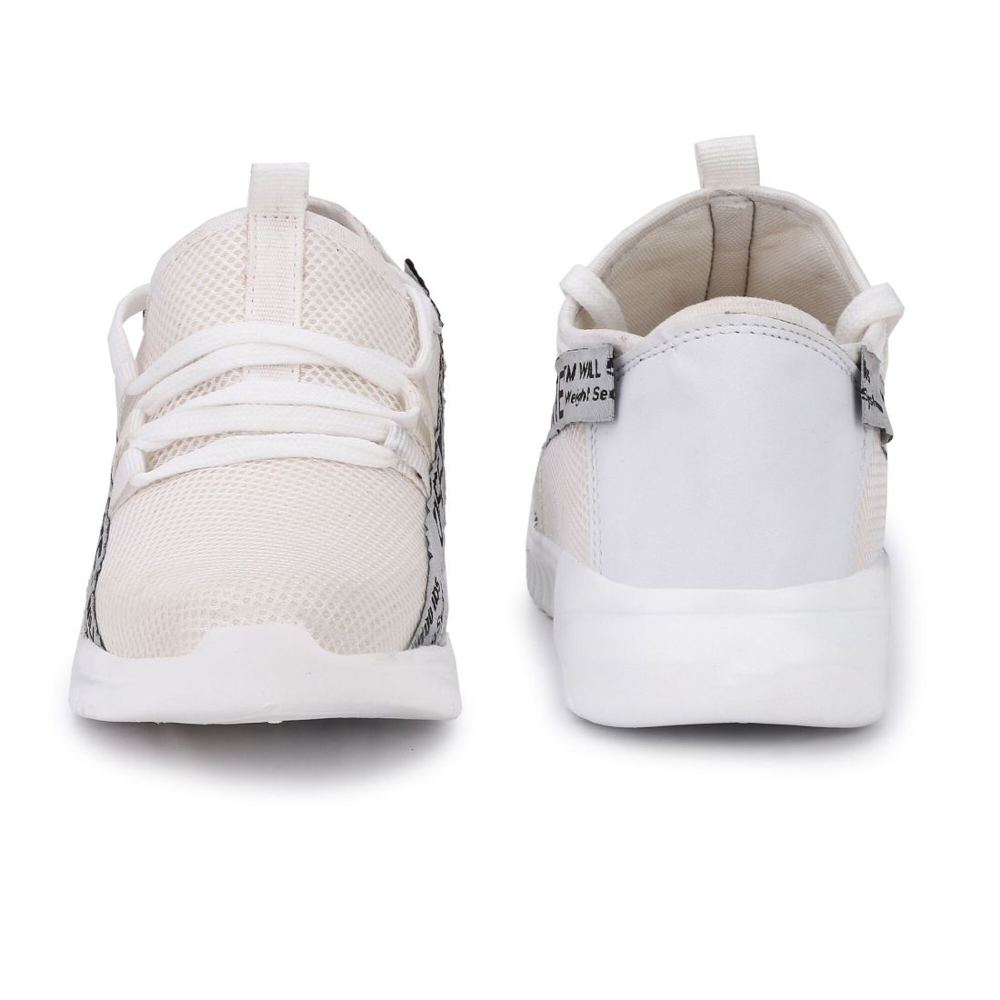 Generic Men White,Grey Color Mesh Material  Casual
