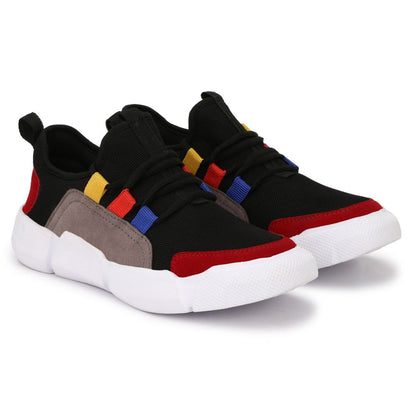 Generic Men Black Color Canvas Material  Casual
