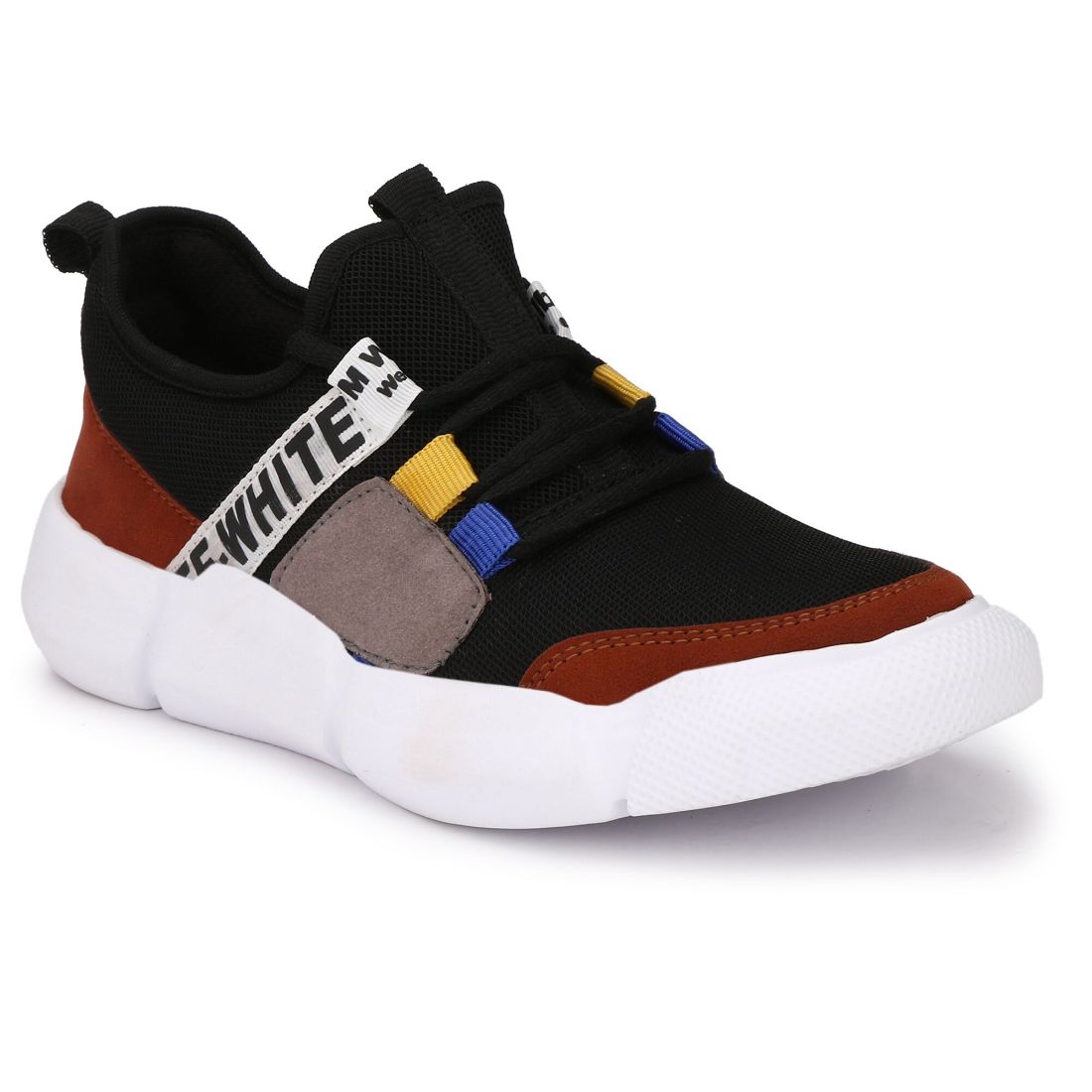 Generic Men Black Color Canvas Material  Casual