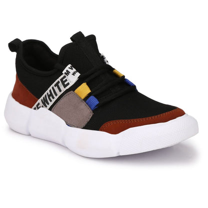 Generic Men Black Color Canvas Material  Casual