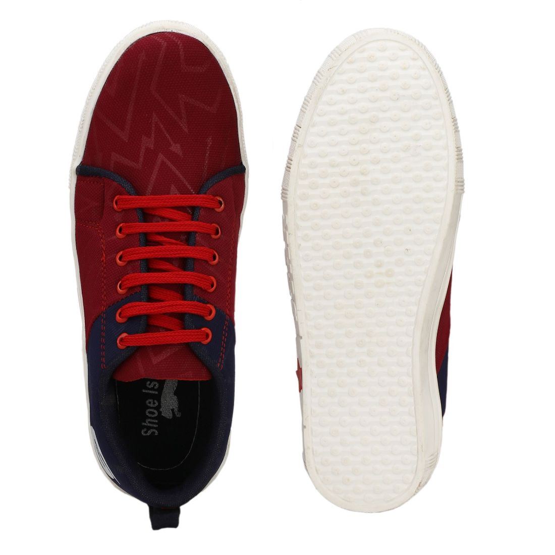 Generic Men Red,Navy,Blue,White Color Canvas