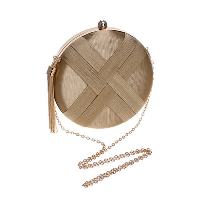 Tassel Dinner Bag European And American Dress Banquet Bag Ladies Evening Bag
