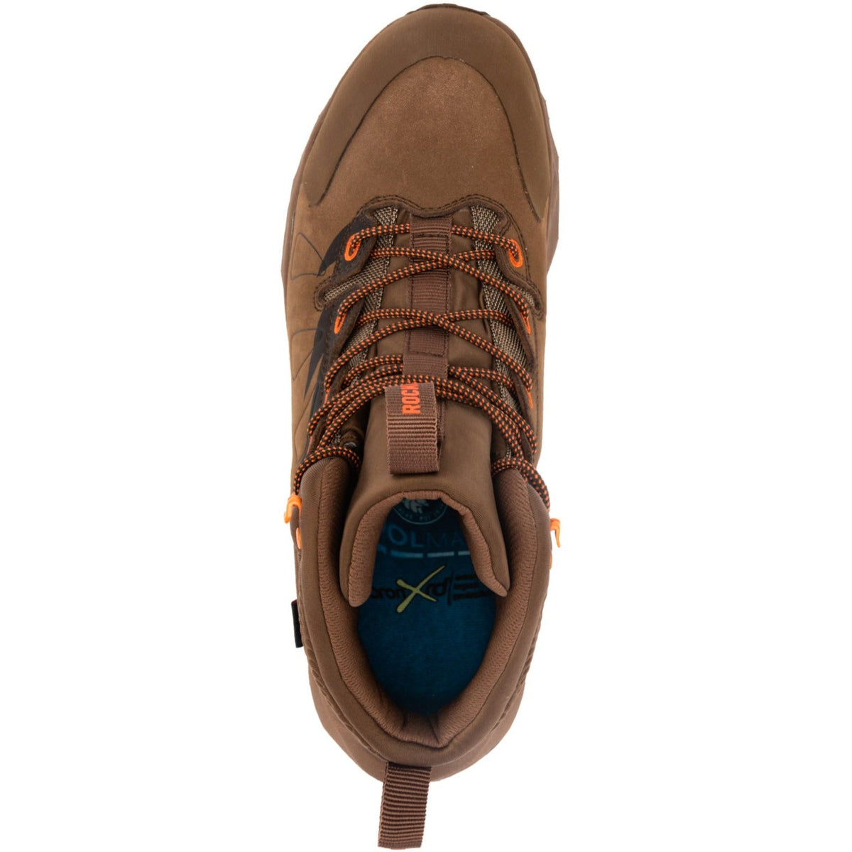 ROCKROOSTER Farmington Brown 6 Inch Waterproof Hiking Boots with