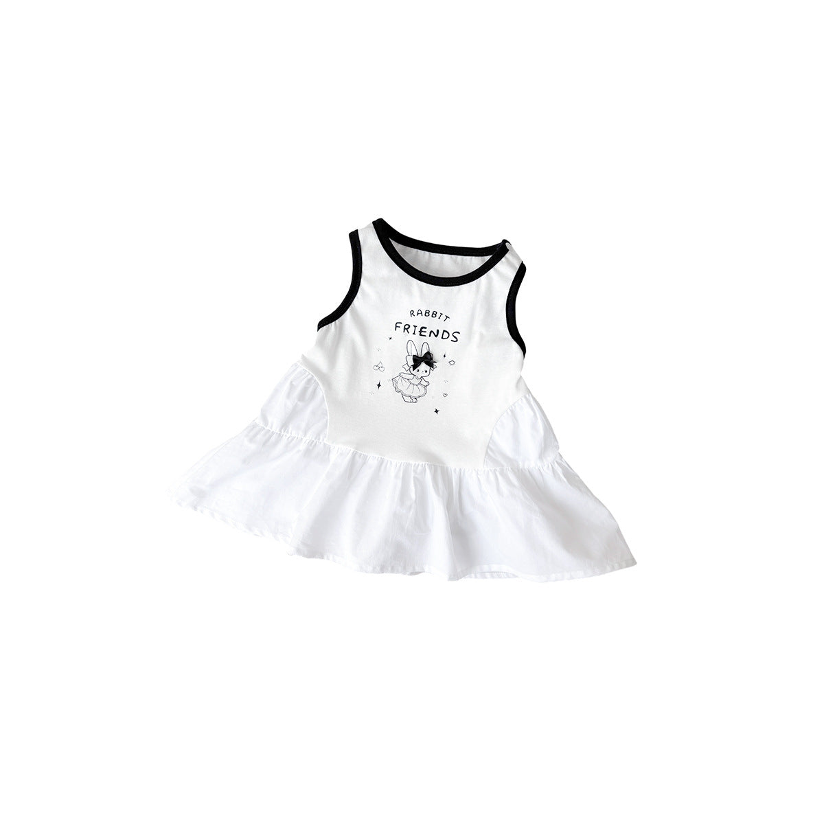 Girl Summer Sleeveless Dress, Lightweight Princess Dress