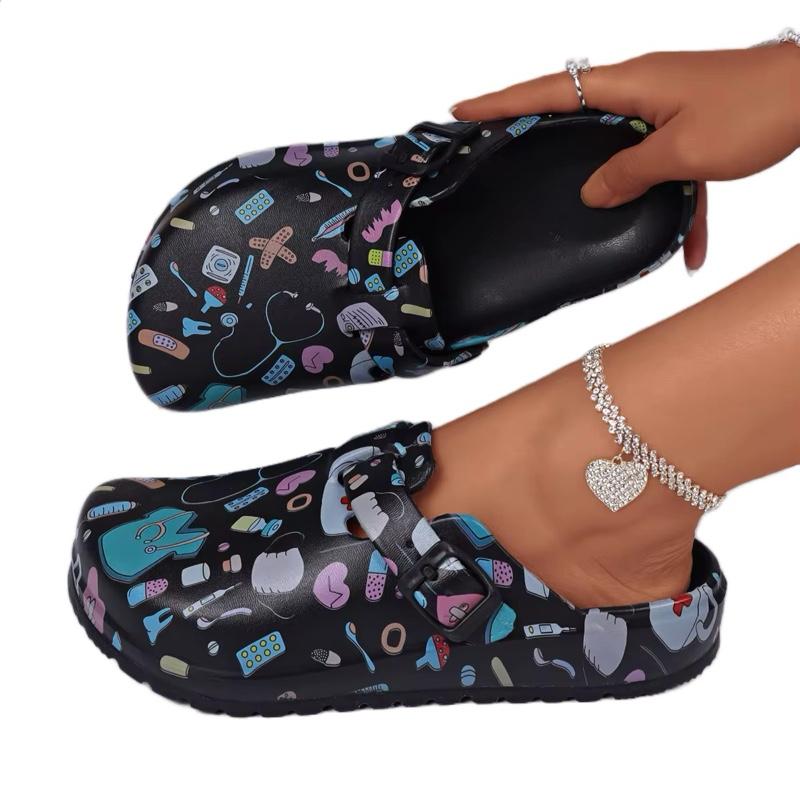 Nurses Shoes Platform EVA Clogs Mules - Comfort Lightweight Girls