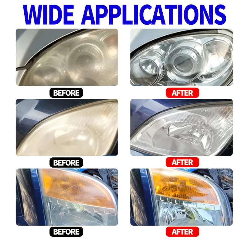 Car Headlight Restoration Polishing Kits Headlamp Repair Kits Car Light Polisher Cleaning Paste Car Paint Care Refurbish Agent