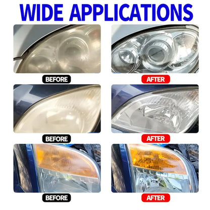 Car Headlight Restoration Polishing Kits Headlamp Repair Kits Car Light Polisher Cleaning Paste Car Paint Care Refurbish Agent