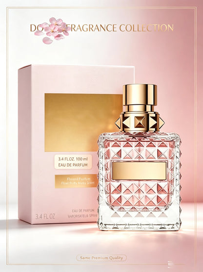 New Arrival Va-entino Donna Eau De Parfum EDP 100ml 3.4oz Bergamot Iris Bulgarian Rose Long Lasting Perfume Spray Women Labor Day Halloween Thanksgiving Black Friday Cyber Monday Christmas Gift Idea Best Seller Fast US