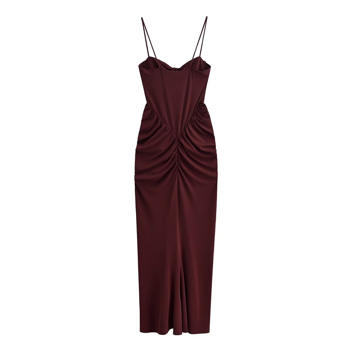 Wrinkled corset dress for women in summer