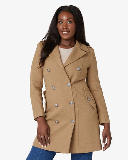 Double Breasted Twill Military Coat (1908)
