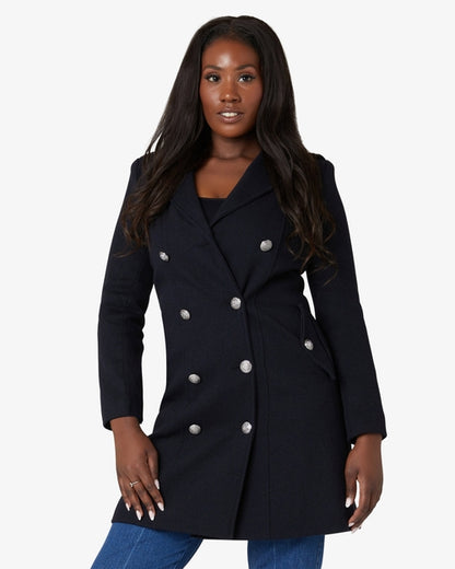 Double Breasted Twill Military Coat (1908)