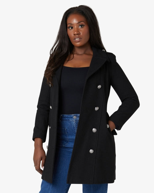Double Breasted Twill Military Coat (1908)