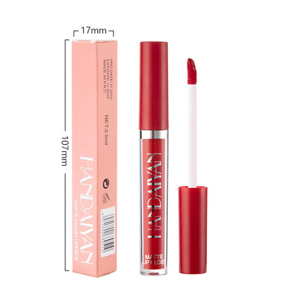 12-Color Matte Lip Glaze Liquid Lipstick