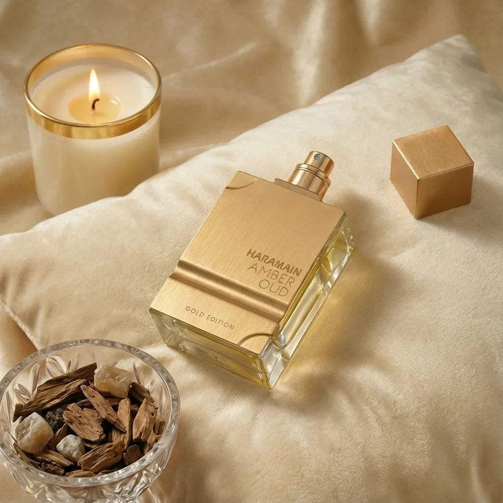 AL HARAMAIN Amber Oud Gold Edition - Arabian Perfume for Women and Men Unisex - Long Lasting Amber - 2 oz
