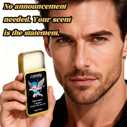 Lemonfay Pheromone Cologne Perfume Balm | Portable Long-Lasting Fragrance for Men & Women | Travel Size 15g