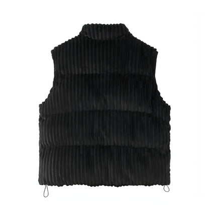Polar Plush Stand-up Collar Cotton-padded Coat Men's Winter Loose