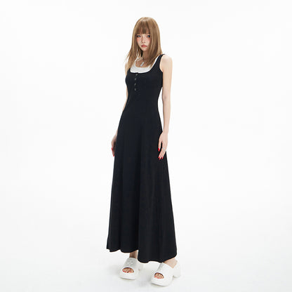 Women's Dress  A-Line Dress Summer Elegant Slimming Sleeveless Dress
