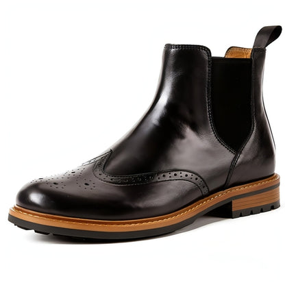 OxfordForge™ – Premium Herrenlederstiefel im British Retro Style