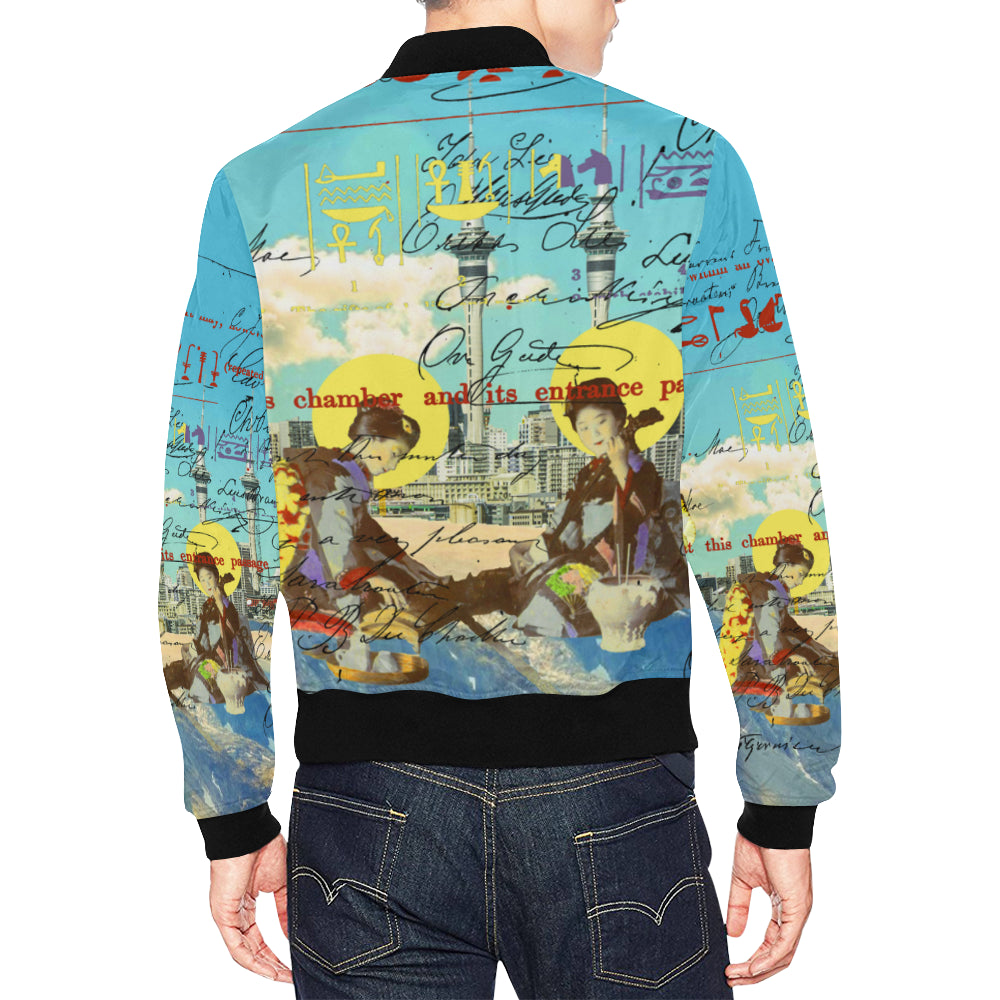 THE CONCERT II All Over Print Bomber Jacket for Men