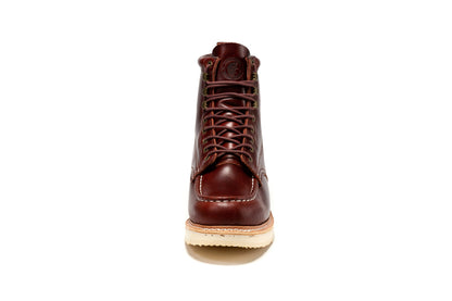 ROCKROOSTER Norwood Cherry Brown Men's 6 inch Soft Toe Wedge Work