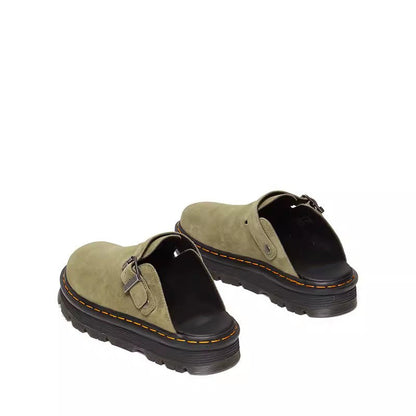 Women's Slide Mules - Suede Thick Sole Slippers Fashion Casual Women