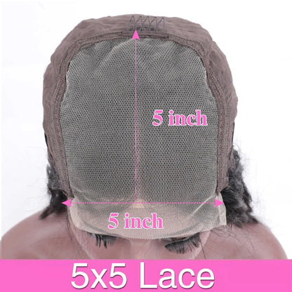 38 40Inch Deep Wave 13x6 Hd Lace Frontal Wig Curly Water Wave Human Hair 5x5 Lace Front Brazilian Wigs For Women Preplucked