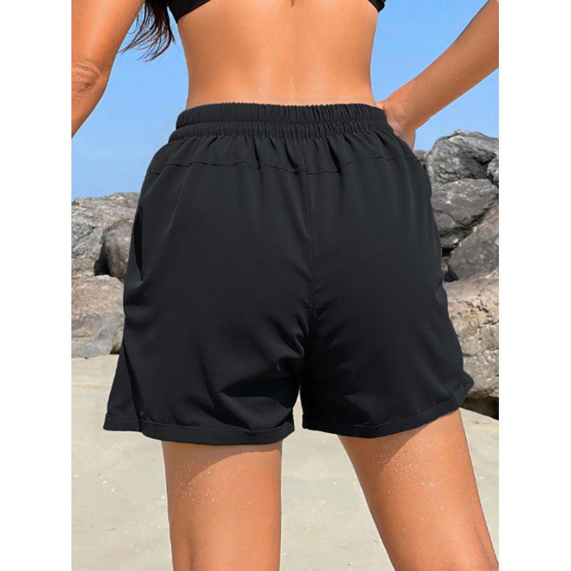 Solid Color Bikini Swimwear for Women
